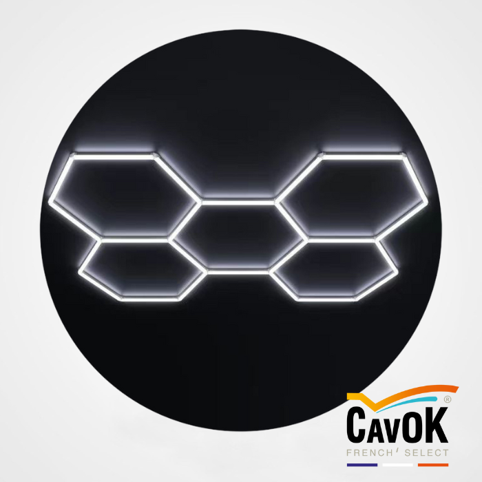 Hexagone led 2350mmx1650mm