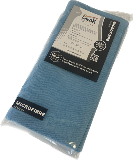 5 Micro Fibre Haut de gamme 40x40 Bleu.