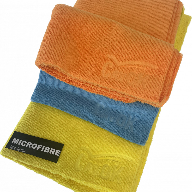 5 Microfibres Haut de gamme 40x40 Mixte.